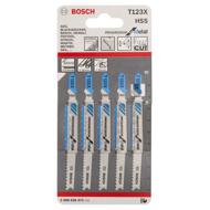 Lames de scie sauteuse HSS T 123 XF 100mm blister 5
