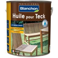 Huile d'imprégnation pour teck mat naturel 2,5L