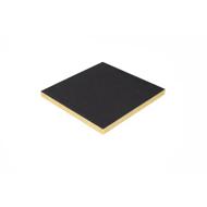 Dalle plafond soft TONGA A BD 15235 22mm 60x60cm noir EC43