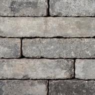 Système mural BI-MURO 25x25cm Ep.200mm gris jura vieilli