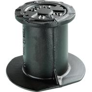 Bouche à clé 137 trottoir carrée tampon fonte