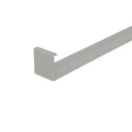 Raccord droit ATOUT PRO PVC gris clair 007 300mm ref 1158