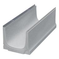 CANIVEAU BETON BIRCOLIGHT 100AS L160XH155 +2 GRILLES FONTE E600 1