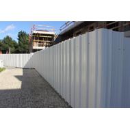 PROFIL de palissade 4.40.1000 40/100 ht.1m 3m Blanc