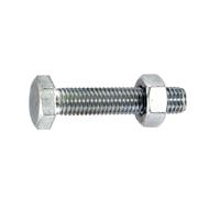 Boulon tête hexagonale acier zingué Ø6x40mm vybac 60