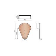 FRONTON N°2 S NUAGE B000 1041