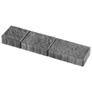 PAVE QUEBEC BRUT 3 FORMATS ANTHRACITE EP.6CM