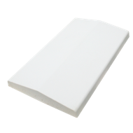 Couvertine 2 pentes 50x30cm Ep.5,7cm blanc