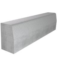 BORDURE BETON T2 GRISE 1M CLASSE T