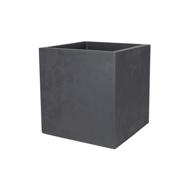 JARDINIERE BASALT carré Gris anthracite 40x40cm H.43cm