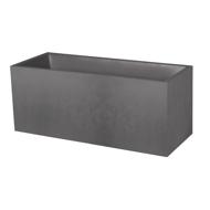 JARDINIERE BASALT 39,5X99,5CM H.43,5CM ANTHRACITE DECOR BETON