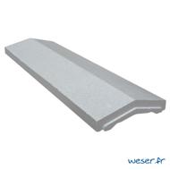 Couvertine OPTIPOSE 2 pentes 99x30cm gris