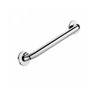 Barre d'appui PMR droite inox brillant 30cm Ø32mm