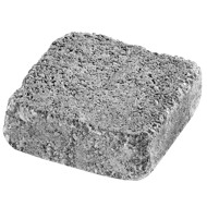 Pavé MEDIEVAL vieilli 16x16cm Ep.6cm gris nuancé palette 9,83 m²