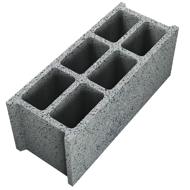 BLOC CREUX 20X20X50 B60 CE+NF 2 ALVEOLES