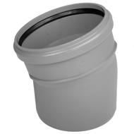 COUDE PVC ASSAINISSEMENT CR4 Ø250 MALE-FEMELLE 15°