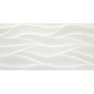 FAIENCE DECOR VAGUE WINDSOR WHITE MAT 25X50CM EP.10,5MM