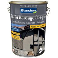 Huile terrasse et bardage mat poudré chêne clair 5L