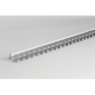 PROFILE D'ANGLE CINTRABLE POUR ENDUIT GRATTE +JONC PVC BLANC 3M