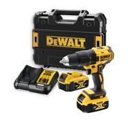 Perceuse-visseuse + 2 batteries BRUSLESS 4Ah avec chargeur coffret