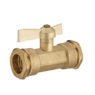 Vanne PE double Ø25mm