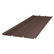 BAC ACIER TOITURE TRAPEZA P850 3.283.29T 75/100 2,00M 7022 GRAPHITE