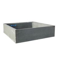 REHAUSSE BETON POUR REGARD 2000X2000 H60CM AVEC ECHELON