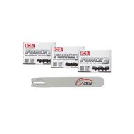 Seau 3 chaines + 1 guide ESAW pour tronçonneuse béton