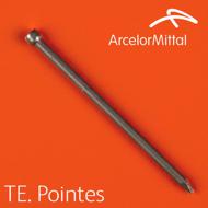 Pointe tête homme Ø1,5x25mm acier boite 1Kg