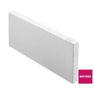 Carreau béton cellulaire lisse SIPOREX 5x25x62.5cm