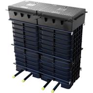 REGARD MULTI-C Ø40-3Ø32 PEHD 20CM DN15 H.1000 C250 FONTE