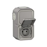 PRISE + VA ET VIENT PLEXO GRIS SAILLIE