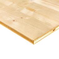 Panneau 3 plis épicéa B/C SWP3 21x2500x1250mm