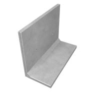 MUR EN L BETON CLF10GS H.100CM LG.100CM L.60CM
