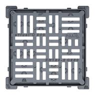 GRILLE FONTE PLATE AVEC CADRE 510X510-400X400 C250 PMR - NF
