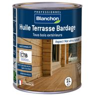 Huile terrasse et bardage bois extérieur huilé naturel 1L