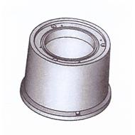 Tête verrouillable regard RESO Ø1000 H105cm avec échelons NF