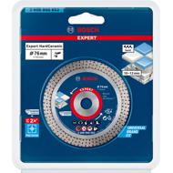 Disque à tronçonner diamanté EXPERT HARDCERAMIC Ø76mm