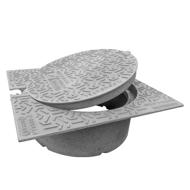 REGARD DE BRANCHEMENT CONNECTO T400 CARRE C250 NF POUR PVC 400