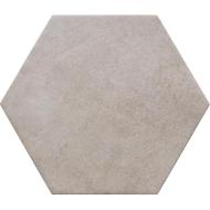 Faïence hexagone BIBULCA white 20x17,5cm Ep.0,9mm