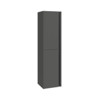 Colonne THIFFANY 2 portes 140 35x32x40cm Panneaux de particules anthracite