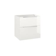 CAISSON GALSAKY SALLE DE BAIN 2 TIROIRS BLANC 60X60X45CM