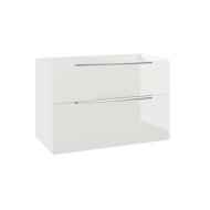 CAISSON GALSAKY SALLE DE BAIN 2 TIROIRS BLANC 100X60X45CM