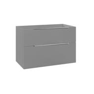 CAISSON GALSAKY SALLE DE BAIN 2 TIROIRS GRIS MAT 100X60X45CM