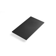 PLATEAU MEUBLE DE SALLE DE BAIN RESINE NOIR 80X46 EP.2CM