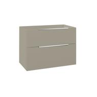 CAISSON GALSAKY SALLE DE BAIN 2 TIROIRS MOKA 80X60X45CM