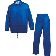 Veste et pantalon de pluie 400 Bleu roi T.M