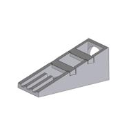 TETE D'AQUEDUC DE SECURITE BETON Ø400 COMPLETE NF