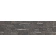 Faïence PAREMENT ALPI nero 60,5x15,2cm Ep.11mm