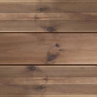 Lame terrasse pin Scandinavie autoclave brun striée 27x145mm 5,00m